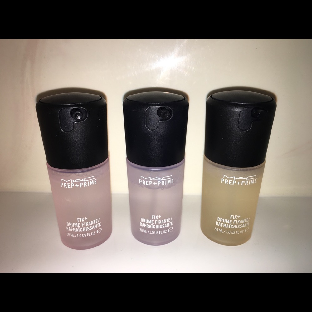 MAC Snow Ball Prep + Prime Fix+ Setting Spray